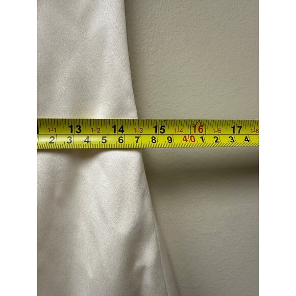 NEW Atoir REVOLVE Rosalie Gold Cream Mini Dress Sze 4 Rosette Off Shoulder Ivory - Picture 8 of 16